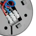 Датчик движения и освещенности 1200W 6m  120°(гориз.) 360°(верт.) черный SEN5/LX20B
