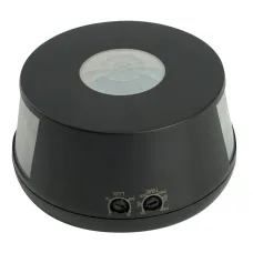 Датчик движения и освещенности 2000W 30m  360°(верт.) чёрный SEN19
