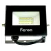 Прожектор светодиодный 2835 SMD 20W 6400K IP65  AC12-48V/50Hz, черный, LL-970