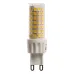 Лампа светодиодная диммируемая, (10W) 230V G9 2700K JCD, LB-438