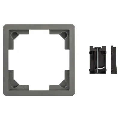 Люки ЭРА ОФИС 18-7001-03 Комплект для установки люка IP66 в фальш-пол (рамка + монтаж. лапки) серый