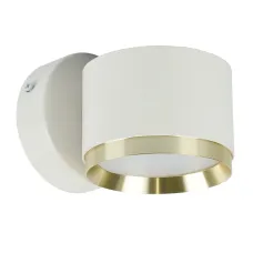 Светильник настенный  12W,  230V, GX53,  белый + золото HL4598