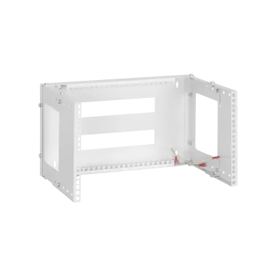 Настенная регулируемая монтажная рама Essential Line 19'' 6U Ш505хВ277мм глубина 233-350мм серая RAL 7035''
