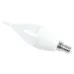 Лампа светодиодная, (15W) 230V E14 6400K С37T, LB-980