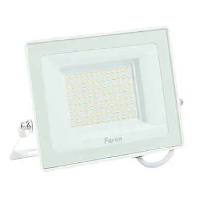 Прожектор светодиодный 2835 SMD 100W 6400K IP65  AC230V/50Hz, белый, LL-922