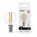 Лампа Gauss Filament Elementary Шар 12W 730lm 2700К Е14 LED 1/10/100