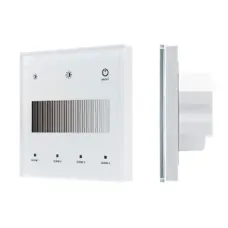 Панель сенсорная INTELLIGENT ARLIGHT SMART-DALI-301-11-1G-4SC-DT6 Белая 230В встраиваемая 2.4G IARL IP20 Пластик 5 лет