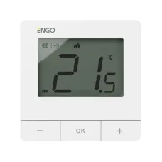 Умный терморегулятор ZigBee/868 МГц, 2хАА, белый