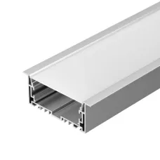 Профиль с экраном S2-LINIA94-F-2500 ANOD+OPAL ( Алюминий)
