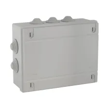 Коробка ответвит., с каб. вводами 2х40+6х32мм, IP55, 240х190х90мм