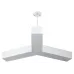 Светильник LED ЭРА Geometria SPO-143-W-40K-056 Igrek 56Вт 4000K 4500Лм IP40 900*80 белый подвесной драйвер внутри Светильник LED ЭРА Geometria SPO-143-W-40K-056 Igrek 56Вт 4000K 4500Лм IP40 900*80 белый подвесной драйвер внутри