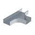 Ответвитель Т-образный 80х200 1,2 мм горячеоцинкованный в комплекте крепежные элементы соединительные пластины