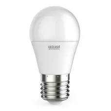 Лампа Gauss Elementary Шар 12W 880lm 3000K Е27 LED 1/10/100