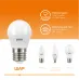 Лампа Gauss Elementary Шар 6W 420lm 3000K Е27 LED 1/10/100