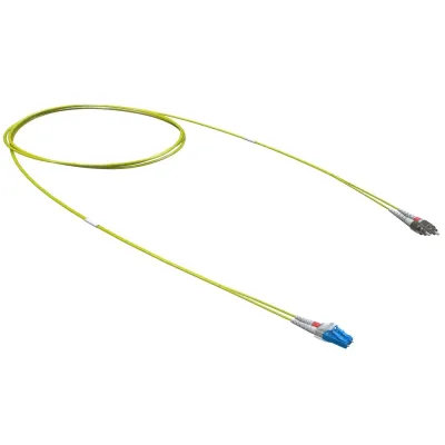 Патч-корд оптический переходной двухволоконный (Duplex) LC-UPC/FC-UPC, 9/125 OS2, 20 м