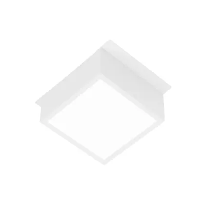 Светильник DL-GRIGLIATO-S90x90-6W Warm3000 WH 90 deg 230 IP40 металл 5 лет