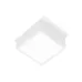 Светильник DL-GRIGLIATO-S90x90-6W Warm3000 WH 90 deg 230 IP40 металл 5 лет