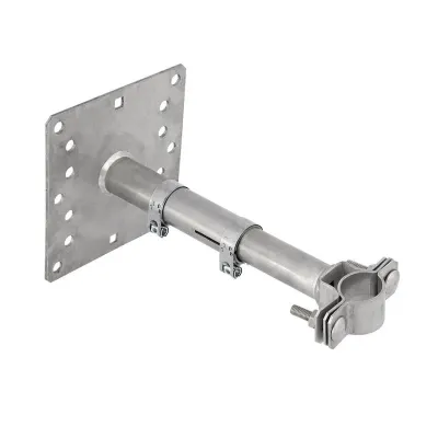 Крепеж молниеприемной мачты на стену, от стены до мачты L=300-500 мм (isFang TW200)