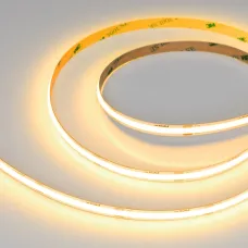 Лента светодиодная 8 Вт/м 24В IP20 Золотой 480LED/м COB-X480-8mm CSP 5 м