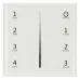 Панель SMART-P34-DIM-IN White 230V, 0-10V, Sens, 2.4G ARL, IP20 пластик, 5 лет