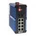 Коммутатор промышленный неуправляемый U-2GX/SFP-8GTP, 2 порта 1000Base-X SFP, 8 портов 10/100/1000Base-T(X) RJ45 c PoE, монтаж на динрейку TSX EKF