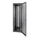 Шкаф Rackcenter D9000 48U 600 x 1000, передняя дверь перфорированная одностворчатая, задняя дверь перфорированная двустворчатая, черный