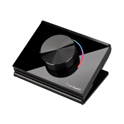 Панель Rotary SMART-P100-RGB Black 3V, 2.4G ARL, пластик