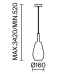 Светильник подвесной Maytoni Duality MOD271PL-01B8 E27х1х60W Черный
