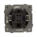 Механизм выключателя одноклавишный перекрёстный SWT-TENDO-MKX1-PL-WH 230V, 10A, Белый, 1 пост