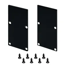 Заглушка LINE-S-3667 BLACK глухая (Металл)