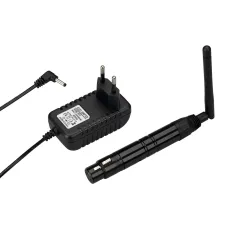 Усилитель SMART-DMX-Receiver Black 5V, XLR3 Male, 2.4G ARL, IP20 металл, 5 лет