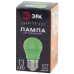 Лампочка светодиодная ЭРА STD ERAGL50-E27 E27 / Е27 3Вт груша зеленый для белт-лайт