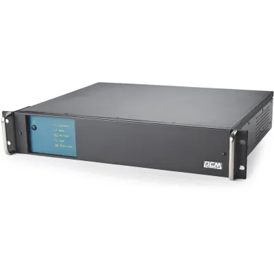 ИБП KIN-1000AP, RackMount, 1U, линейно-интерактивный, 1000 ВA, 800 Вт, вход IEC320 C14, 4 розетки IEC320 C13 с резервным питанием,  1 розетка IEC320 C13 с фильтрацией, USB, защи
