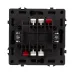 Механизм выключателя двухклавишный проходной SWT-NOBE-MKP2-SFPL-GR 230V, 10A, Серый, 1 пост
