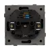 Механизм розетки с USB зарядкой SCT-TENDO-MUAA-PL-BK 230V, 16A, Чёрный, 1 пост