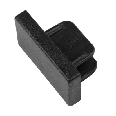 Заглушка торцевая типа G UFB-Q122 C21 BLACK 1 POLYBAG Черная