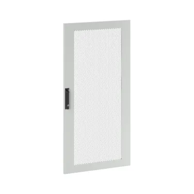 Дверь перфорированная одностворчатая для IT-CQE 1200x800 RAL7035