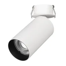 Светильник SP-GABI-BUILT-FLAP-R60-12W Warm3000 WH 60 deg 230V IP40 металл 5 лет
