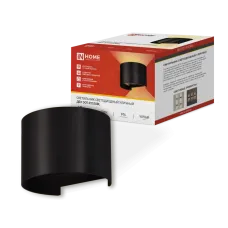 Светильник уличный светодиодный ДБУ DOT-R15B 15 Вт 3000К IP65 круглый черный IN HOME