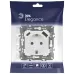 Розетка ЭРА Elegance 14-4108-01 2P+E 16A-250В со шторками с USB type-A+C 5В-3А белый