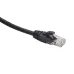 Коммутационный шнур U/UTP категория 5e LSZH нг(А)-HF 15,0 м, черный Коммутационный шнур U/UTP категория 5e LSZH нг(А)-HF 15,0 м, черный