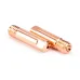 Наконечник  М6х25х1.0 прямой  (AL) (141.0006/MD0009-60)