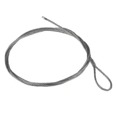 Трос стальной с петлей L=2м (2мм)