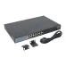 Коммутатор промышленный неуправляемый U-2GX/SFP-16GTP-R, 2 порта 1000Base-X SFP, 16 портов 10/100/1000Base-T(X) RJ45 c PoE, монтаж в 19'' стойку TSX EKF