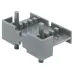 Усилитель жесткости для реверсивных рубильников (I-0-II) Twin block 315-400А