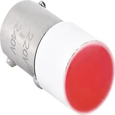 Лампа BA9s для NP2, красная, AC/DC220В (LED) (R)