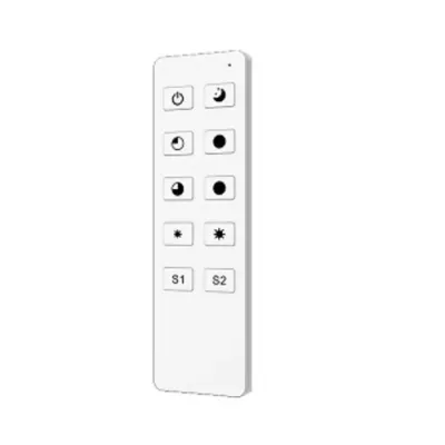 Пульт INTELLIGENT ARLIGHT SMART-801-22-1G-2SC-DIM White (3V, 2.4G) (IARL, IP20 пластик, 5 лет)