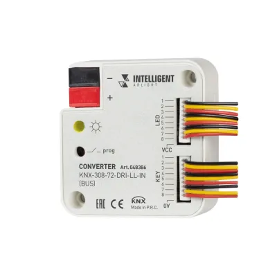Конвертер BUS IARL IP20 пластик 2 года KNX-308-72-DRI-LL-IN INTELLIGENT