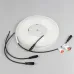 Лента светодиодная герметичная WAVE-SIDE-PU-H120-06x12mm 24V RGB (8 W/m, IP68, 5m, wire x2) (ARL, вывод боковой, 3 года)