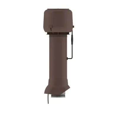 Вентиляционный выход с электро вентилятором D=125/160/700 mm TP-85.E.125/160/700 (коричневый)